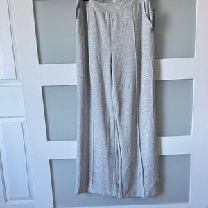 Women's Wide Leg Gray Pants